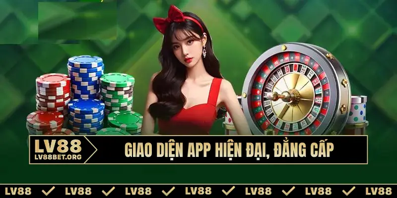 Giao diện app hiện đại, đẳng cấp